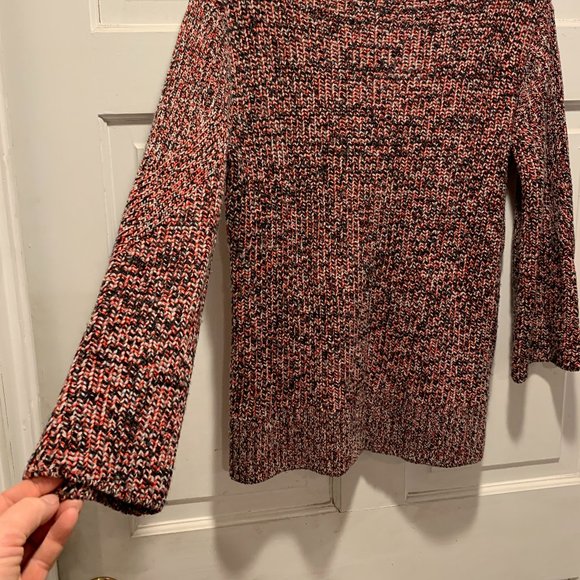 rag & bone~ Cool Speckled Textured Sweater - Picture 12 of 13